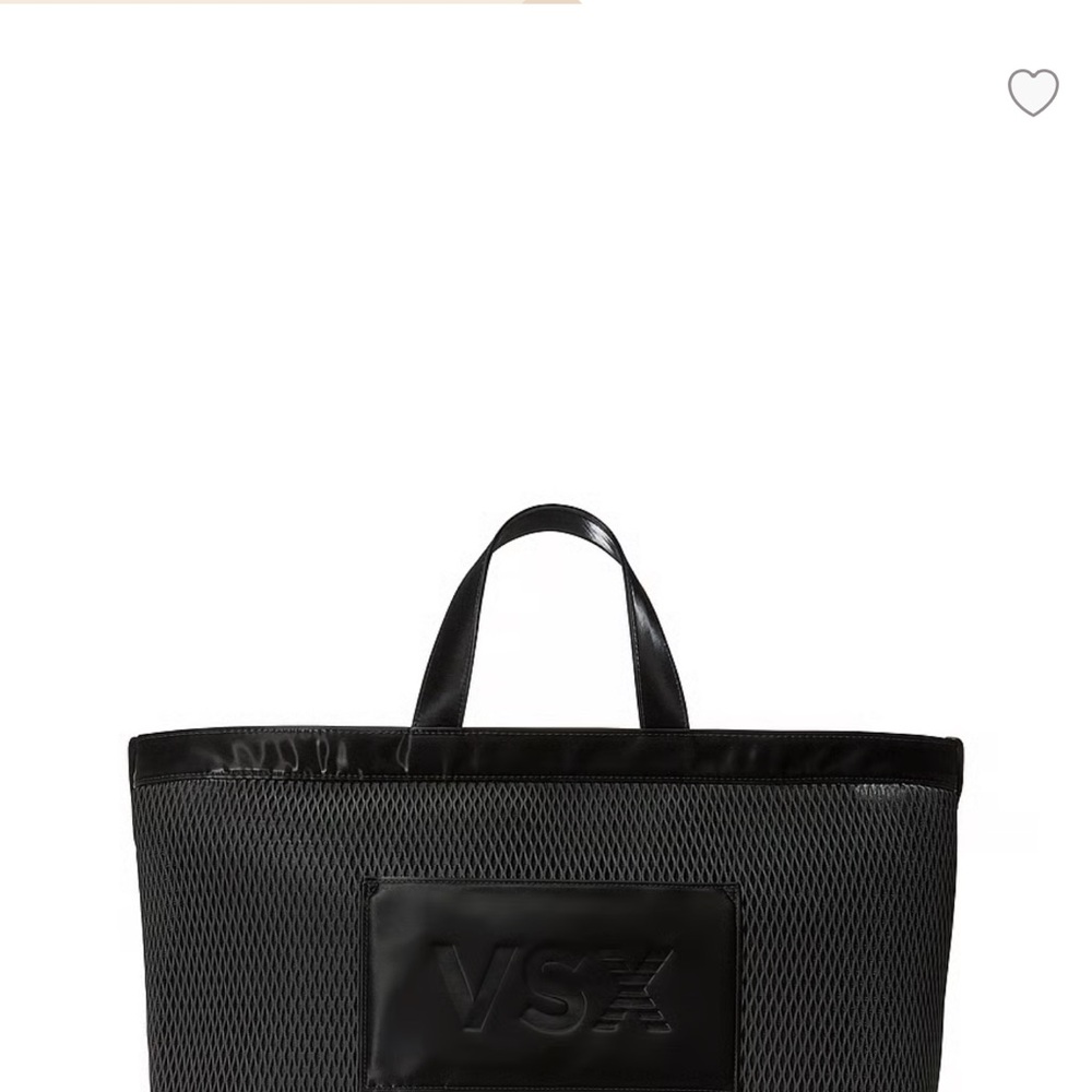 VSX Black Mesh Duffel Bag